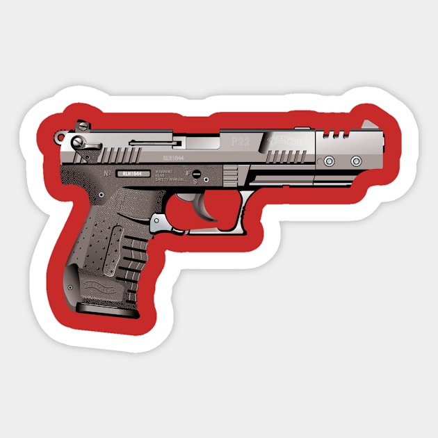 Walther Sticker by hoopaman